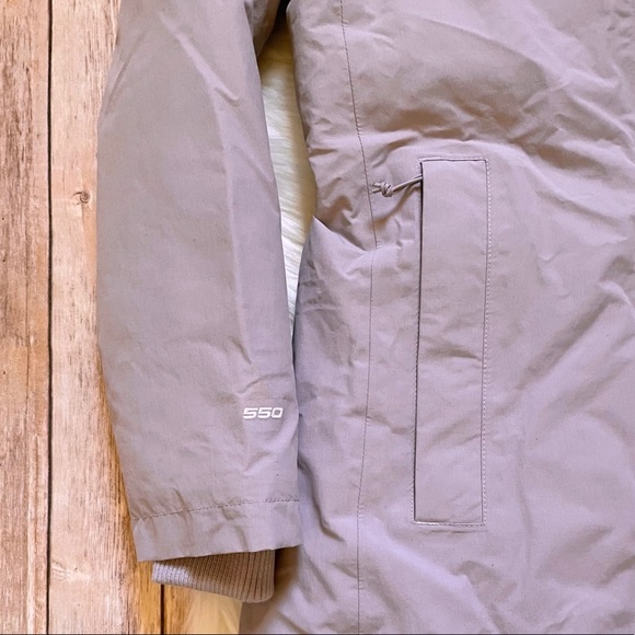 The North Face Women’s Arctic Parka Coat In Minimal Grey - Picture 4 of 9
